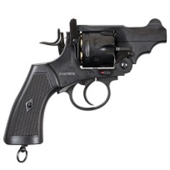 Webley MKVI 455 Service Revolver Black 2.5" .177